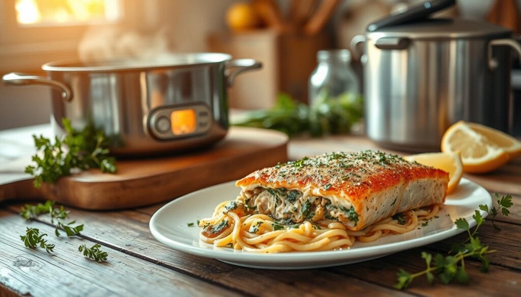 Stuffed Salmon Recipe