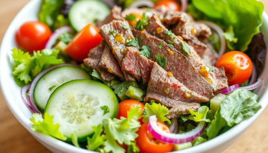 Shaved Steak Salad