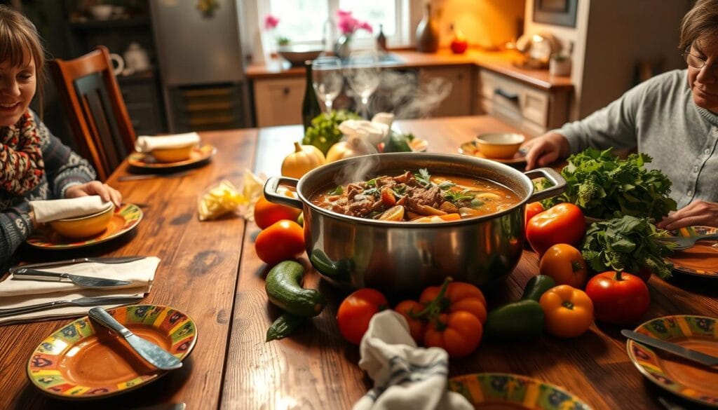  vegetable soup with ground beef