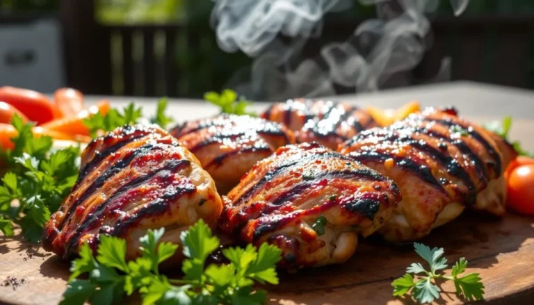 Grilled Chicken Thighs