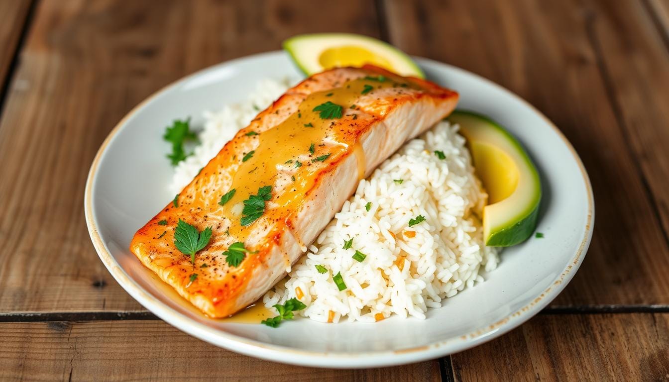 salmon and rice recipe