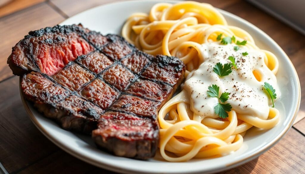 steak and pasta recipes