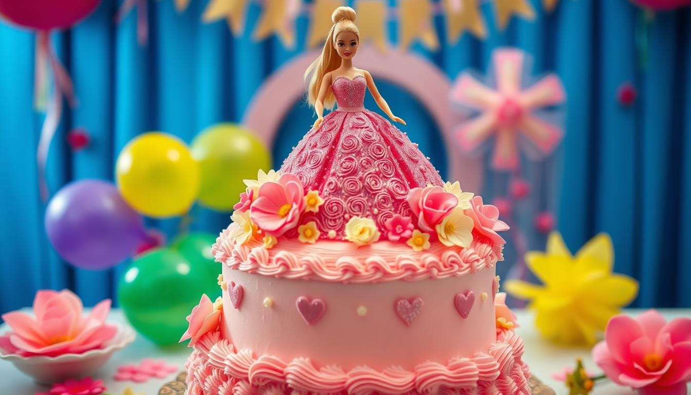 barbie cake