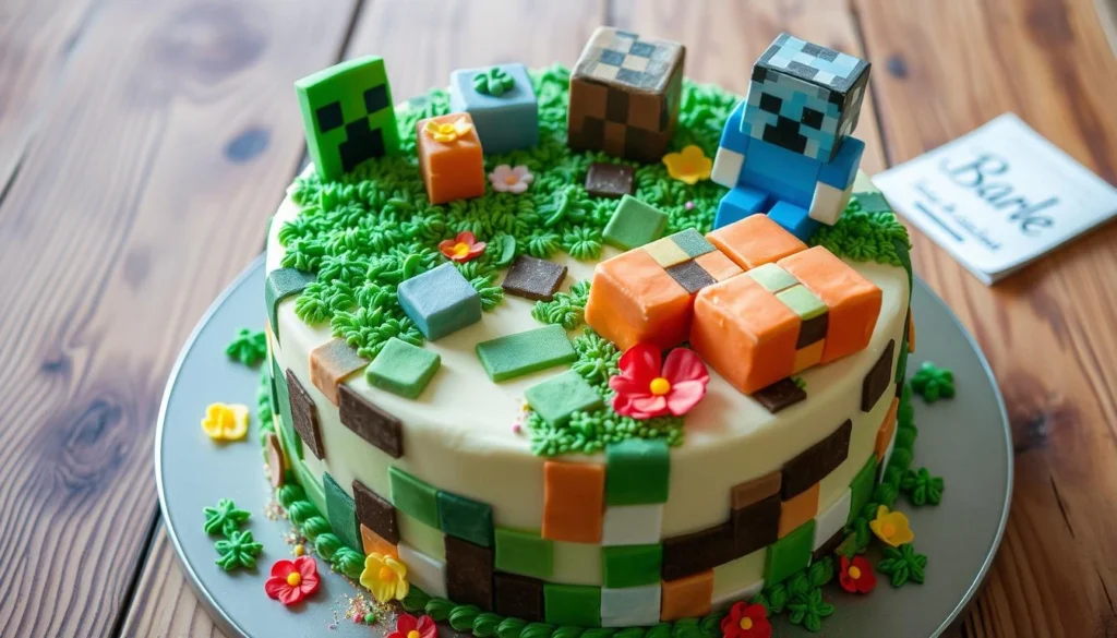 minecraft cake
