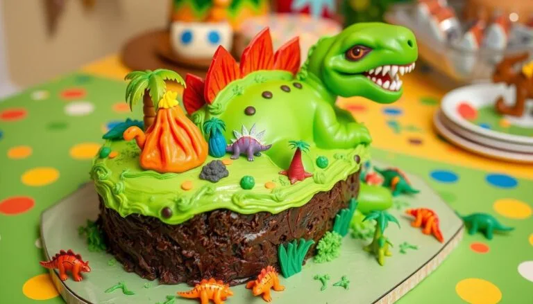 dinosaur cake