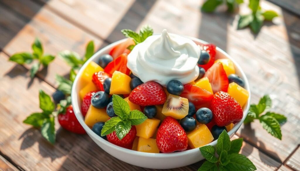 fruit salad with cool whip
