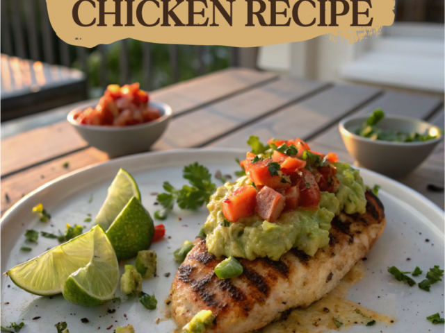 Grilled California Avocado Chicken Recipe