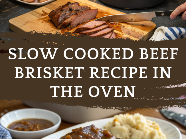Slow Cooked Beef Brisket Recipe in the Oven
