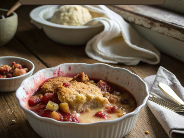 Rhubarb Pudding Cake Recipe